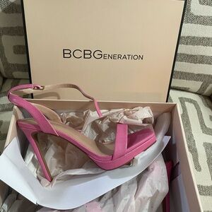 BCBGeneration Pink Women's Heels